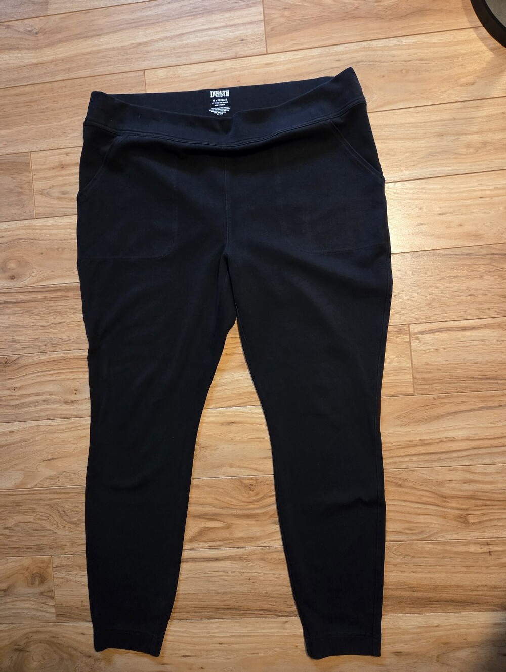 Duluth Trading Leggings Pull On Pants Slim Tapered Athletic Yoga XL Reg